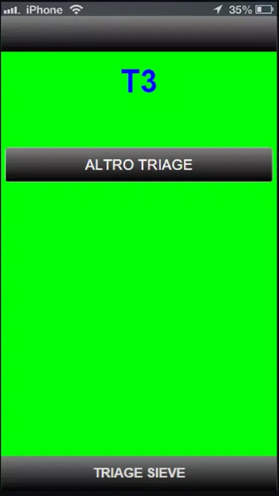 Capturas de tela do Sieve Triage