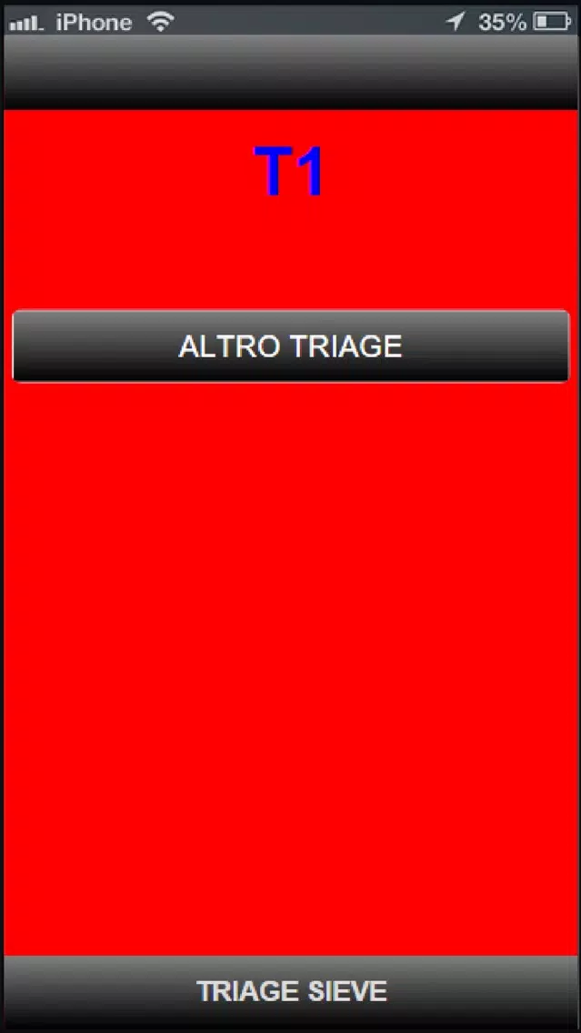 Zrzuty ekranu Sieve Triage