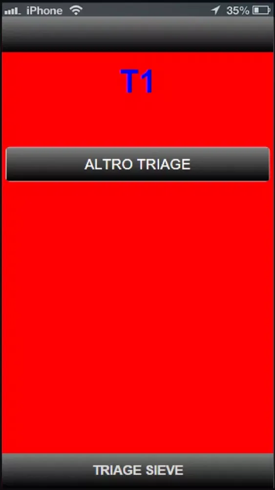Capturas de tela do Sieve Triage