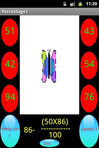 Capturas de pantalla de Learning percentages is fun N2
