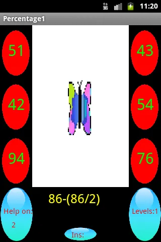 Capturas de pantalla de Learning percentages is fun N2