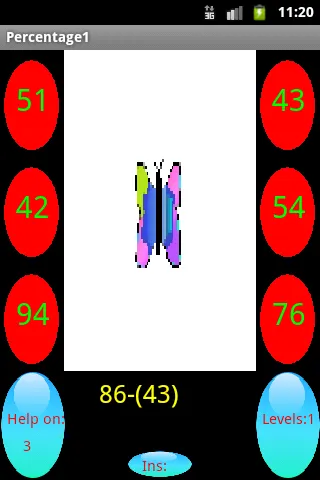 Capturas de pantalla de Learning percentages is fun N2