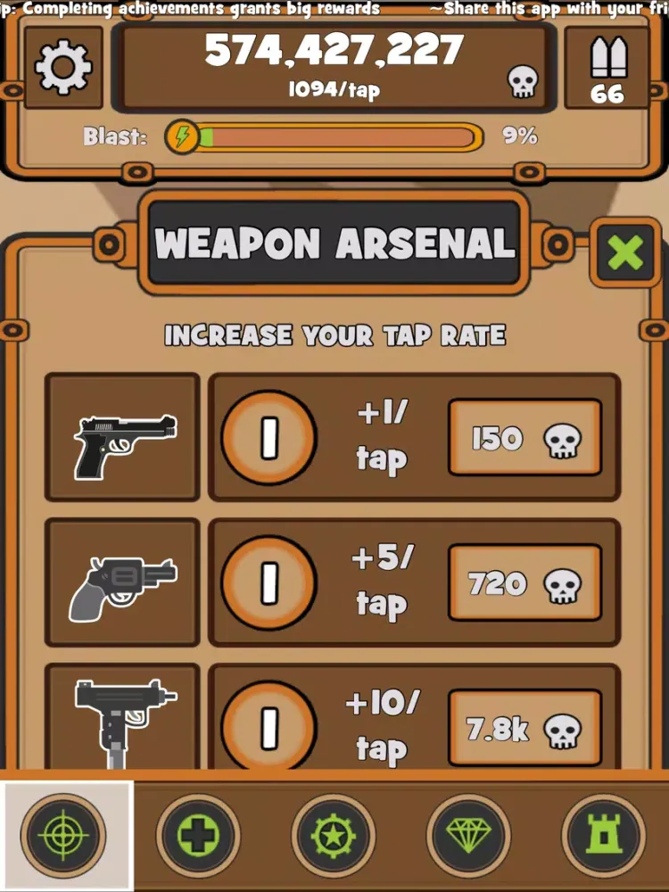Capturas de pantalla de Gun Crafter - Gun Simulator Idle Games, Clicker Games iPad 