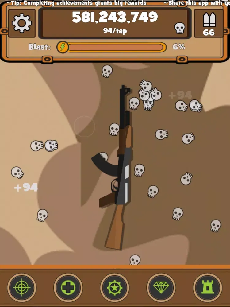 Capturas de pantalla de Gun Crafter - Gun Simulator Idle Games, Clicker Games iPad 