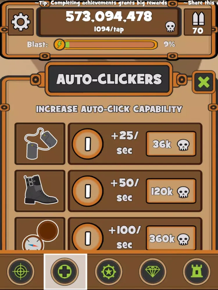 Capturas de pantalla de Gun Crafter - Gun Simulator Idle Games, Clicker Games iPad 