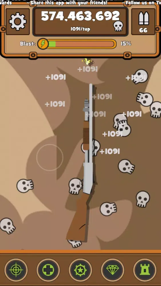 Capturas de pantalla de Gun Crafter - Gun Simulator Idle Games, Clicker Games