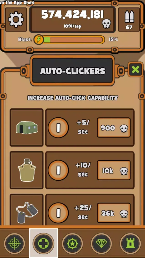 Capturas de pantalla de Gun Crafter - Gun Simulator Idle Games, Clicker Games