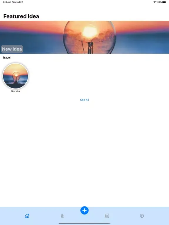 OneSwiftIdea iPad  स्क्रीनशॉट