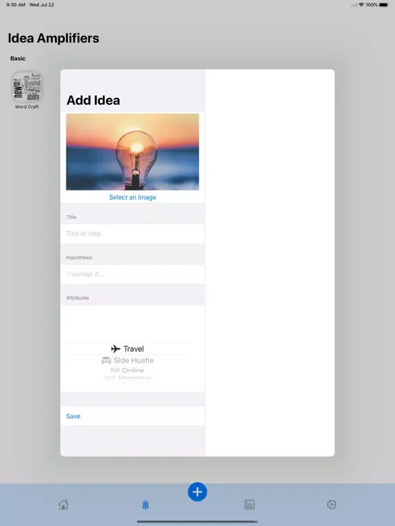 OneSwiftIdea iPad  स्क्रीनशॉट