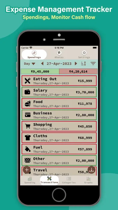 Khata Tracker Business Ledger应用截图