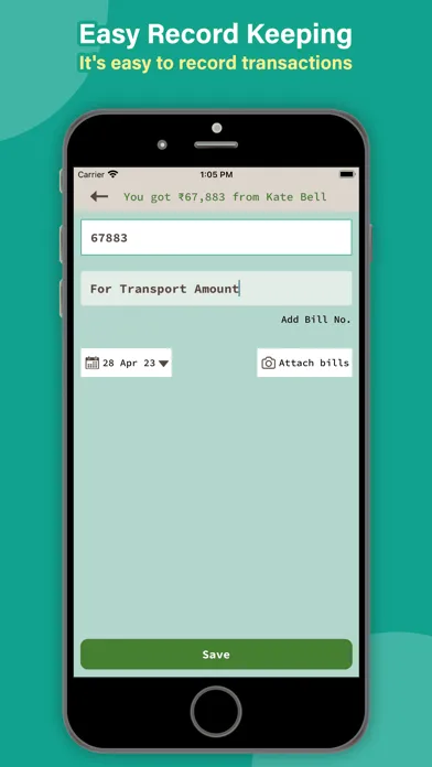 Khata Tracker Business Ledger应用截图