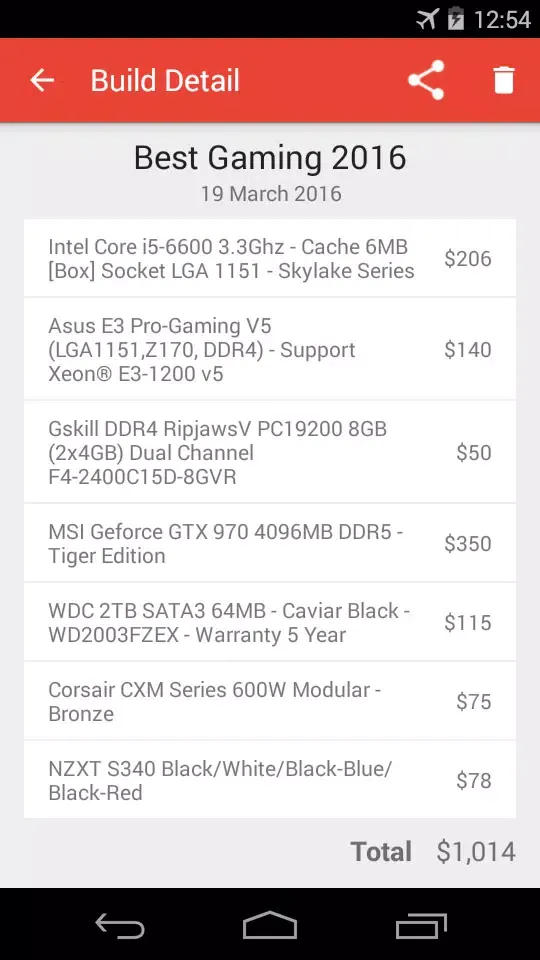 Capturas de pantalla de Build PC