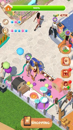 Captures d'écran de Pet Story: Fantasy Animal Shop