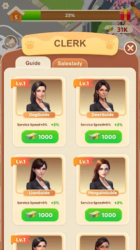 Captures d'écran de Pet Story: Fantasy Animal Shop