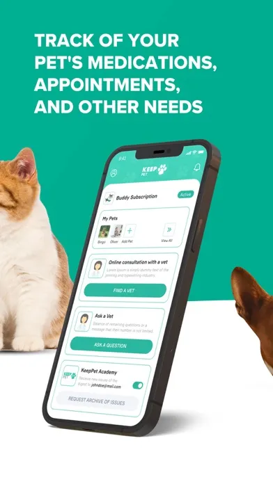 تصاویر KeepPet: Cat&Dog Vet Pet Care