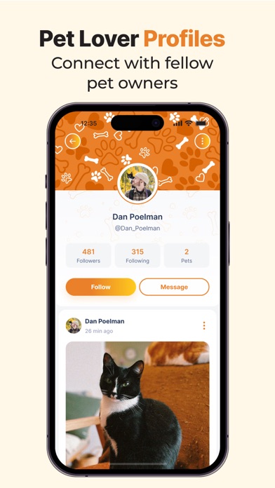 ภาพหน้าจอของ Peazy - Simplify Pet Care
