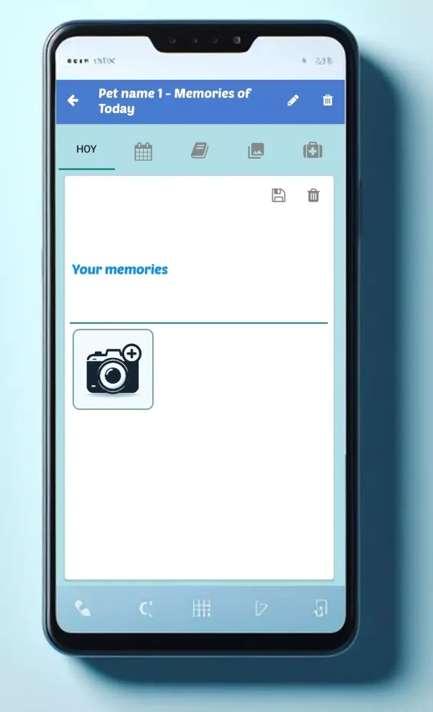 Pet care diary log - Pet Story Screenshots