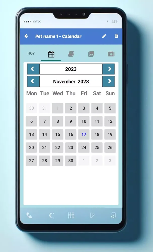 Pet care diary log - Pet Story Screenshots