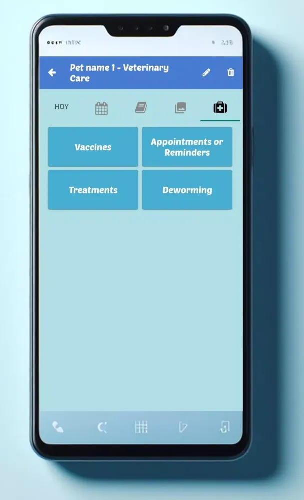Pet care diary log - Pet Story Screenshots