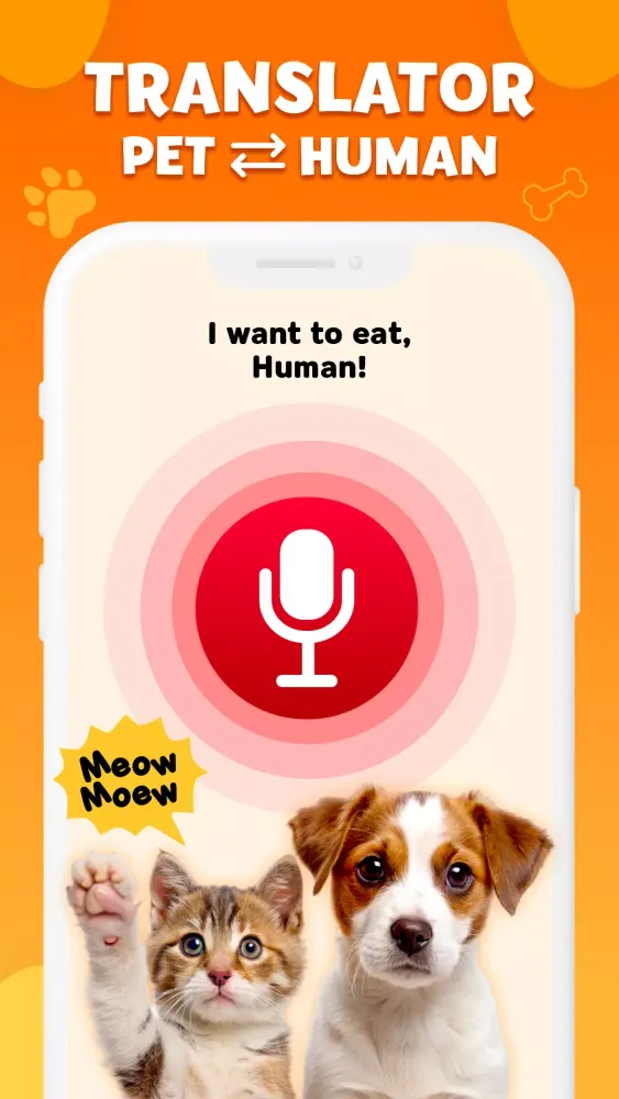 Dog & Cat Translator Prank App Screenshots