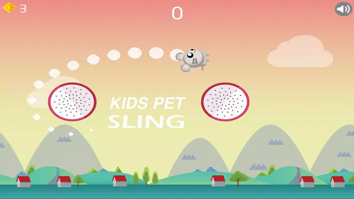Pet Fruit Sling Shooting Ekran Görüntüleri