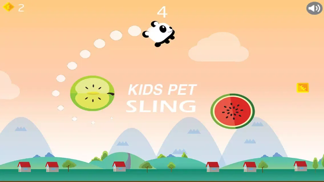 Pet Fruit Sling Shooting Ekran Görüntüleri