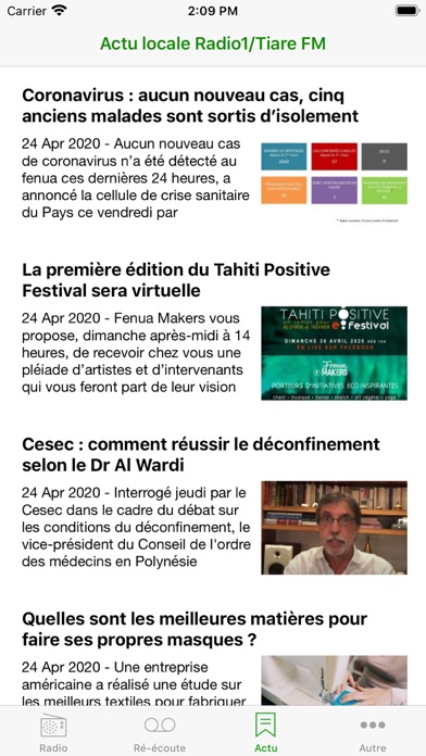 Tiare FM Screenshots