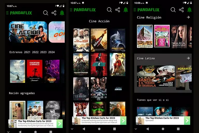 Pandaflix Screenshots