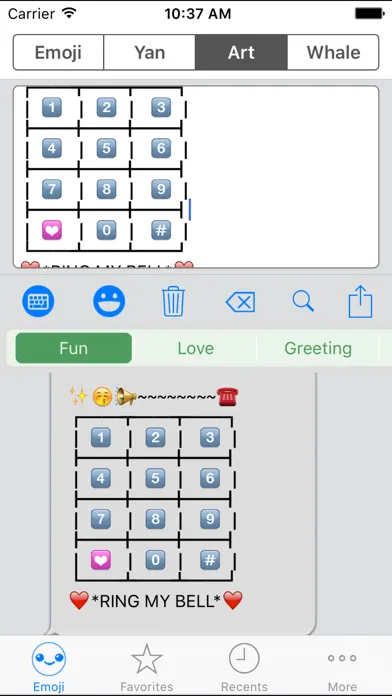 Capturas de tela do Emoji Keyboard Emoticons Art
