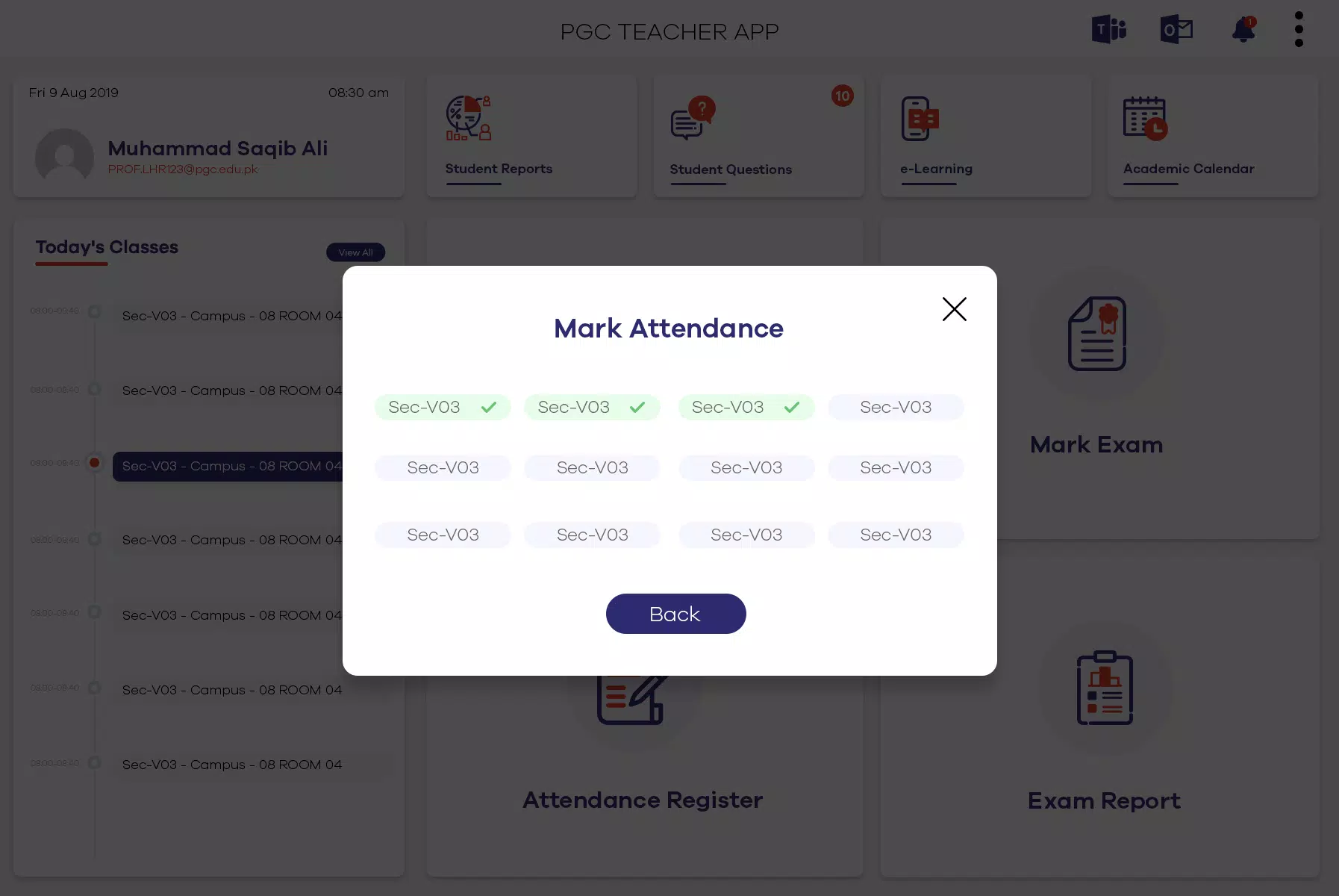 PGC Teacher App Screenshots4