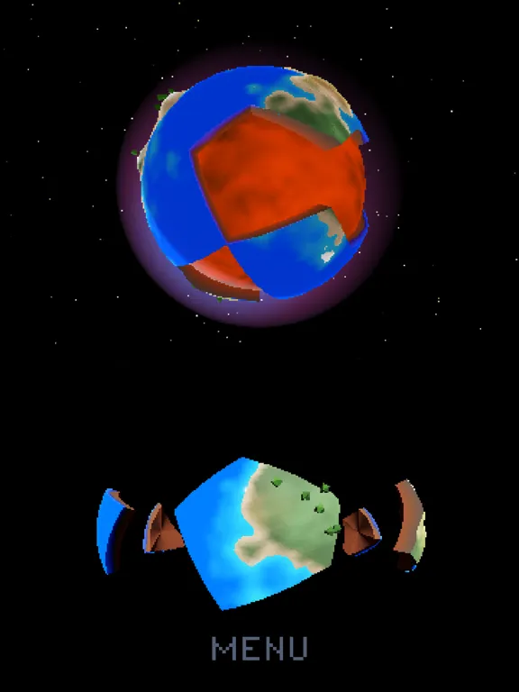 Tangkapan layar Puzzle Planetarium iPad 