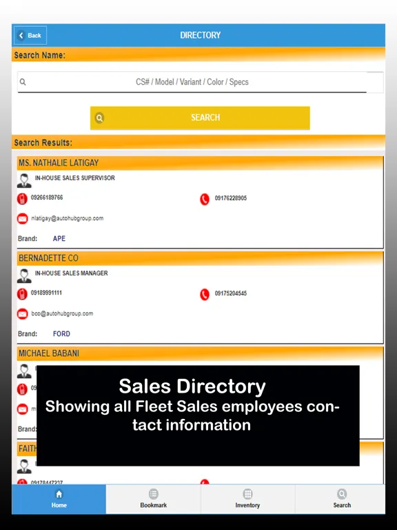 AUTOHUB CONNECT iPad 应用截图