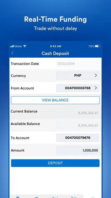 Captures d'écran de BDO Securities Mobile App