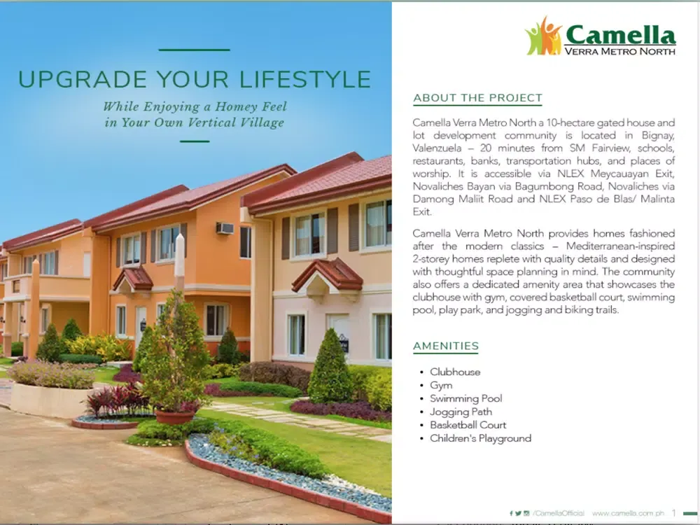 Camella Digital Brochure iPad  स्क्रीनशॉट