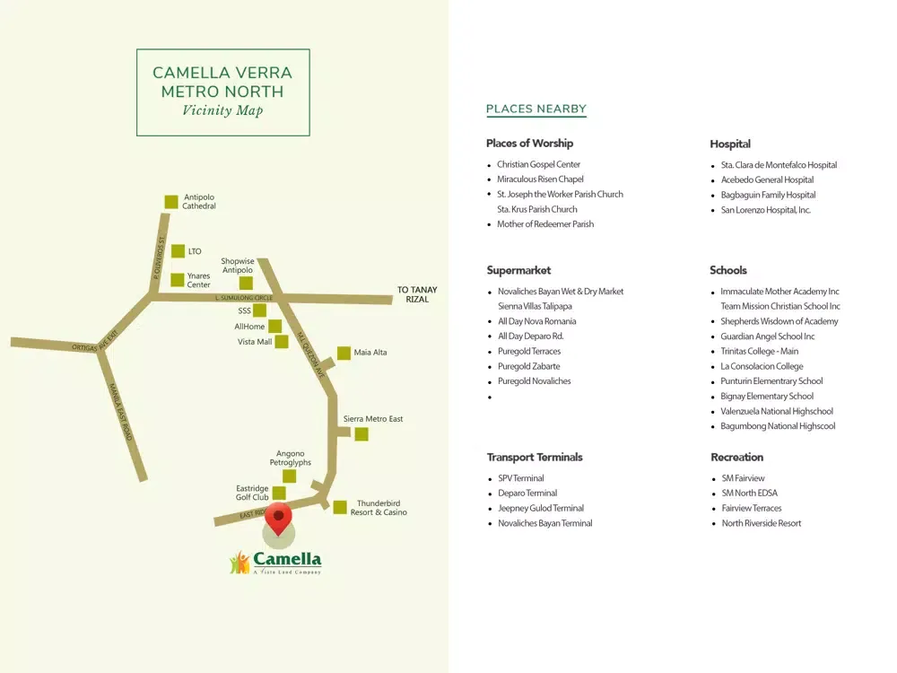 Camella Digital Brochure iPad  स्क्रीनशॉट