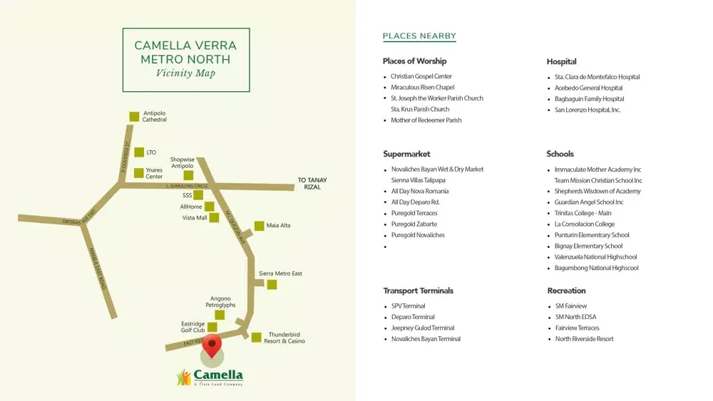 Camella Digital Brochure स्क्रीनशॉट