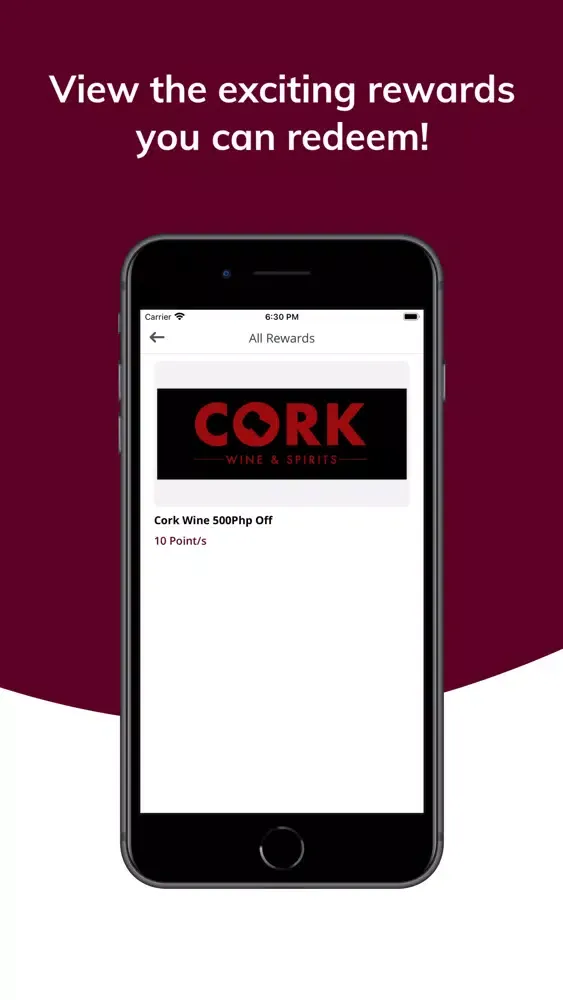 Cork Wines Ekran Görüntüleri