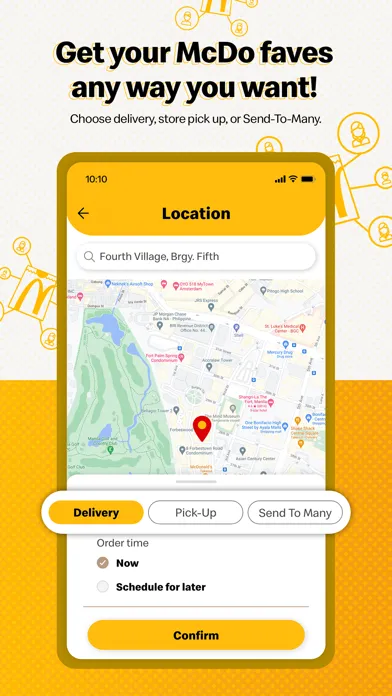 Screenshot di McDelivery PH