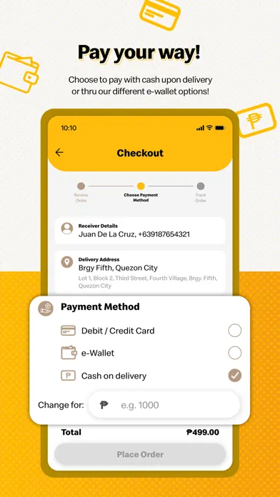 Screenshot di McDelivery PH