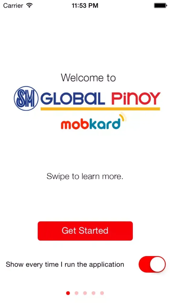 Captures d'écran de SM Global Pinoy MobKard