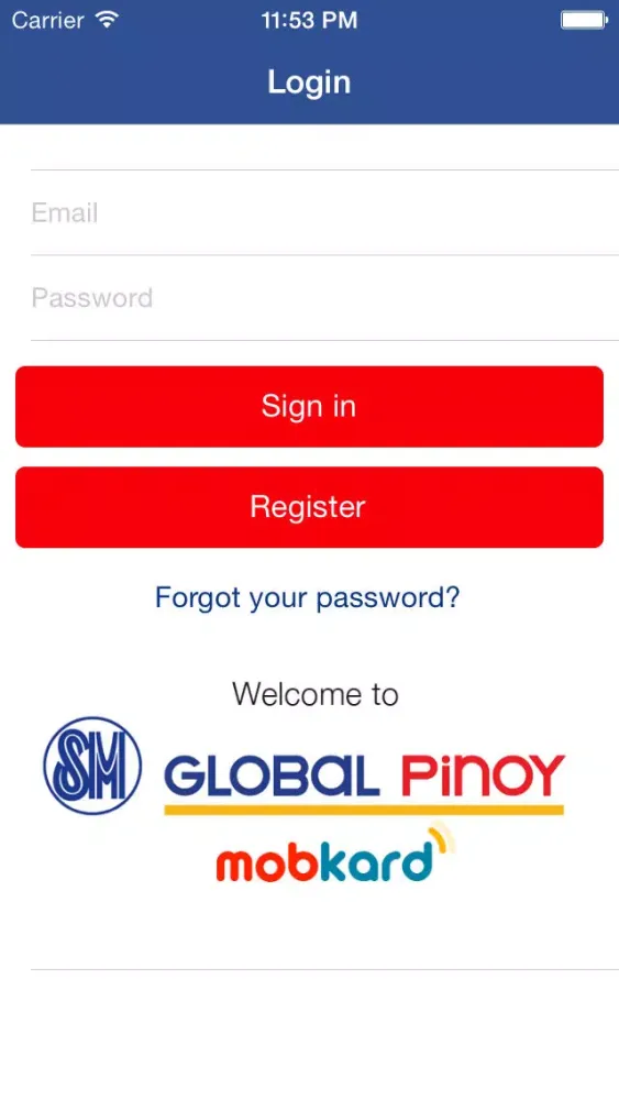Captures d'écran de SM Global Pinoy MobKard