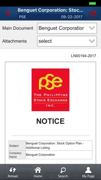 Tangkapan layar PSE EDGE