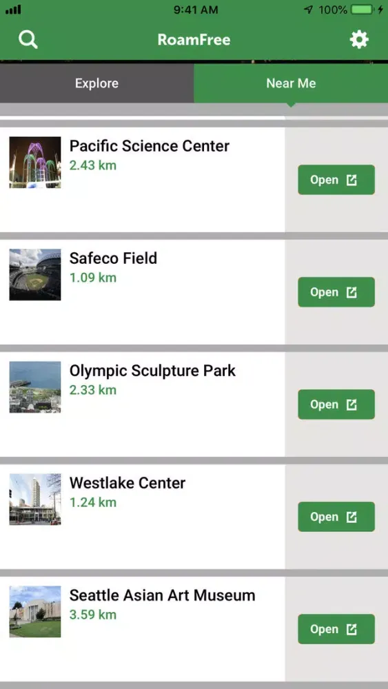 Screenshot di RoamFree by Smart