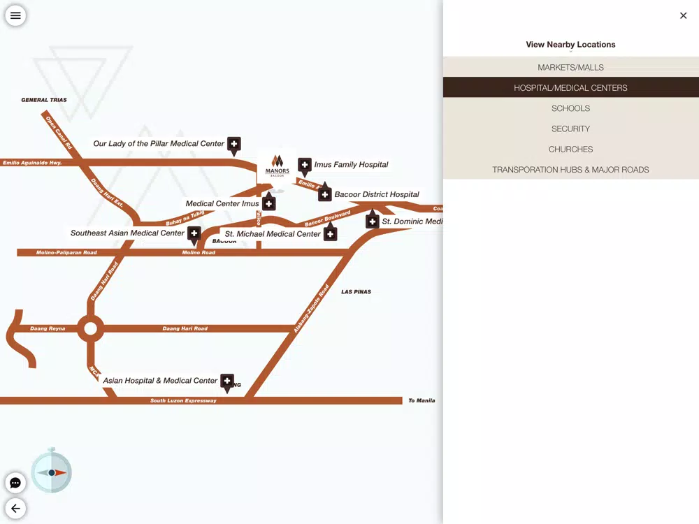 The Manors IM iPad 应用截图