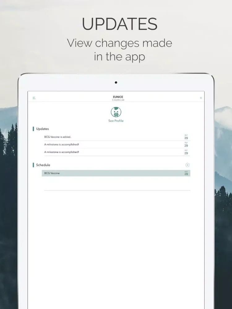 Milyahe iPad  Screenshots
