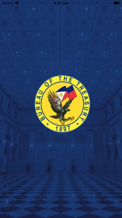 Zrzuty ekranu Bureau of the Treasury BTr PH