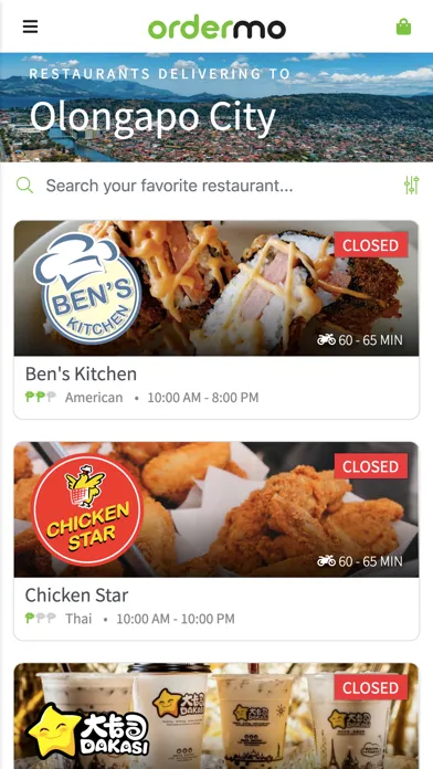 Screenshot di ordermo - Hassle-Free Delivery