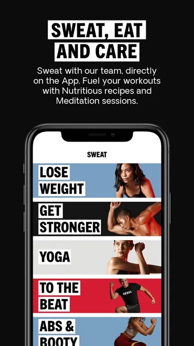 REBEL: fitness, food, wellness سکرین شاٹس