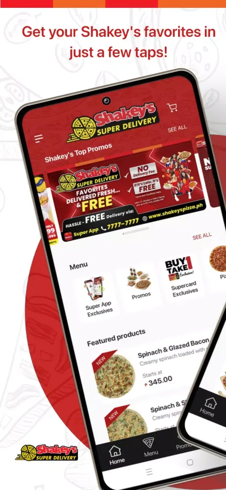 Shakey’s Super App應用截圖