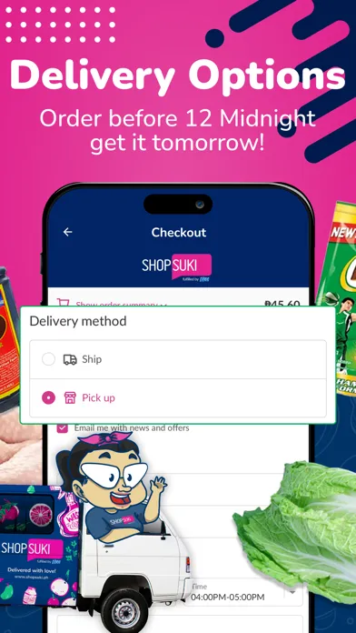 Ảnh chụp màn hình của Shop Suki